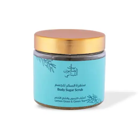 Lemongrass & Green Tea Body Sugar Scrub 500g