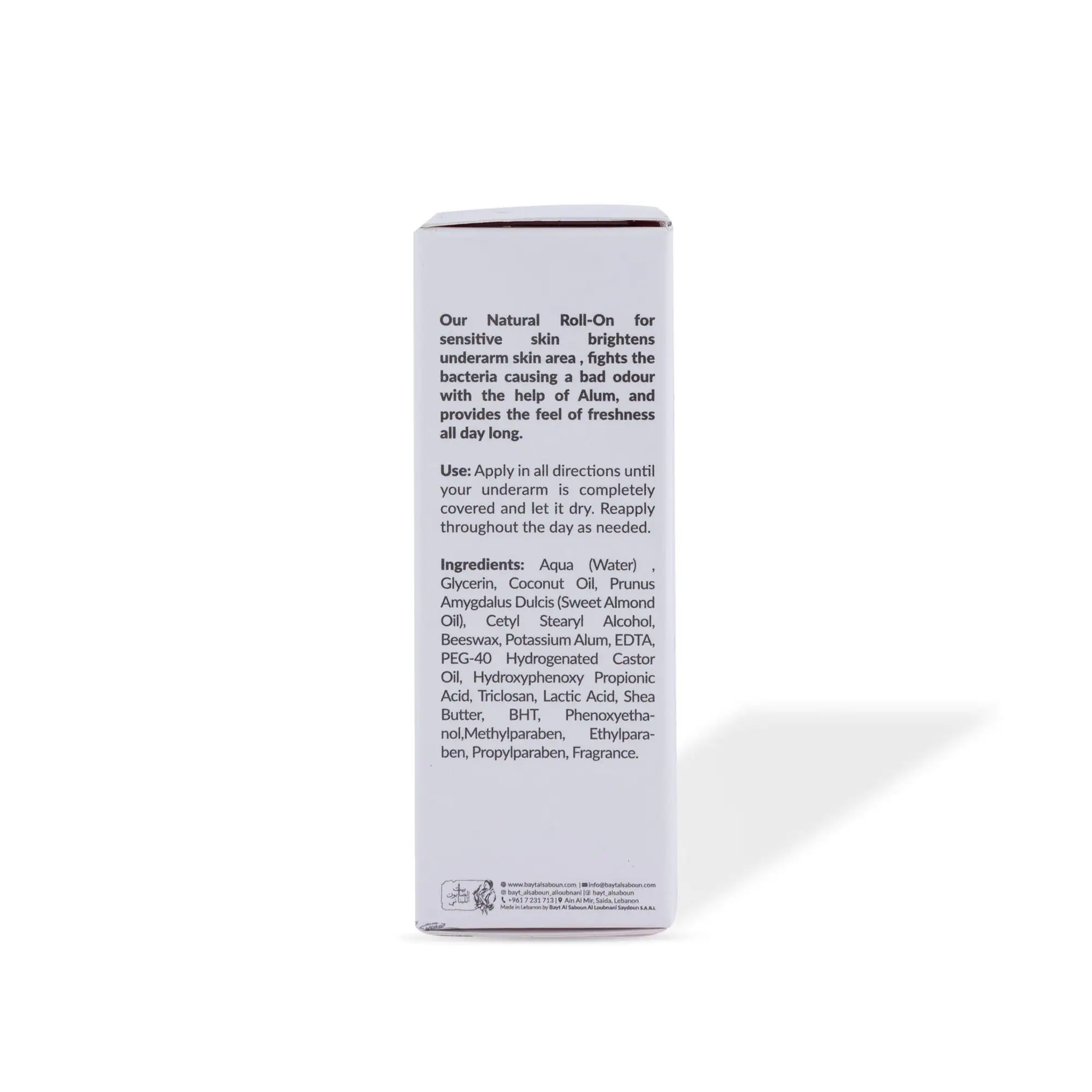 Shea Brightening Roll-on Deodorant 50ml - Image 3