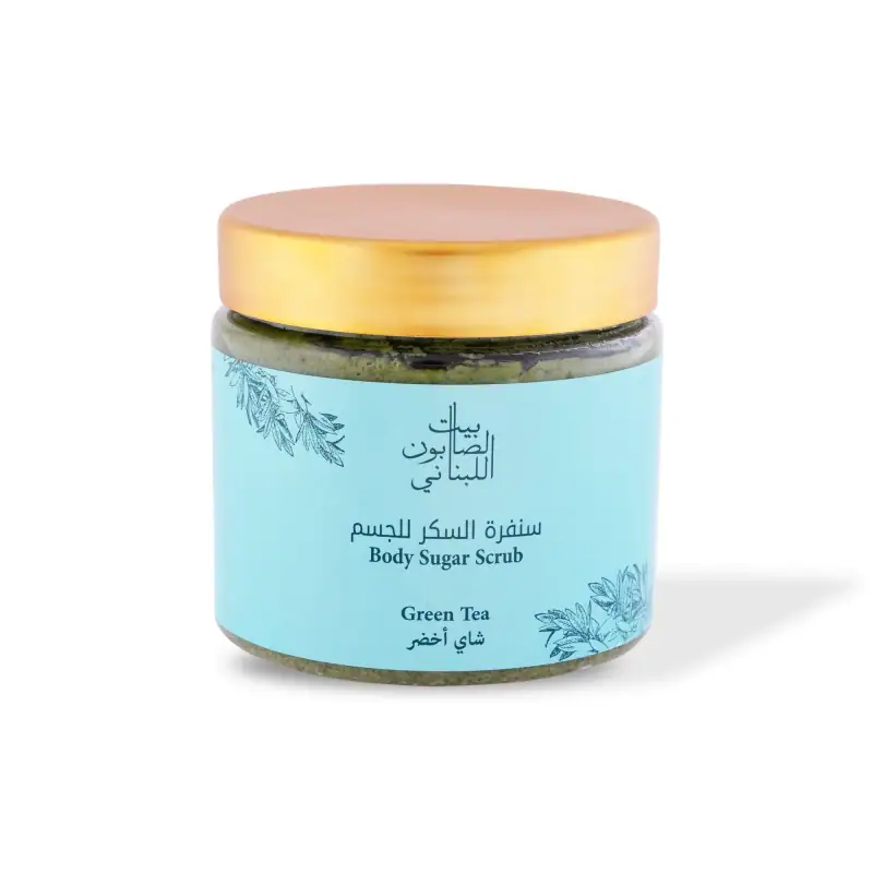 Green Tea Body Sugar Scrub 500g