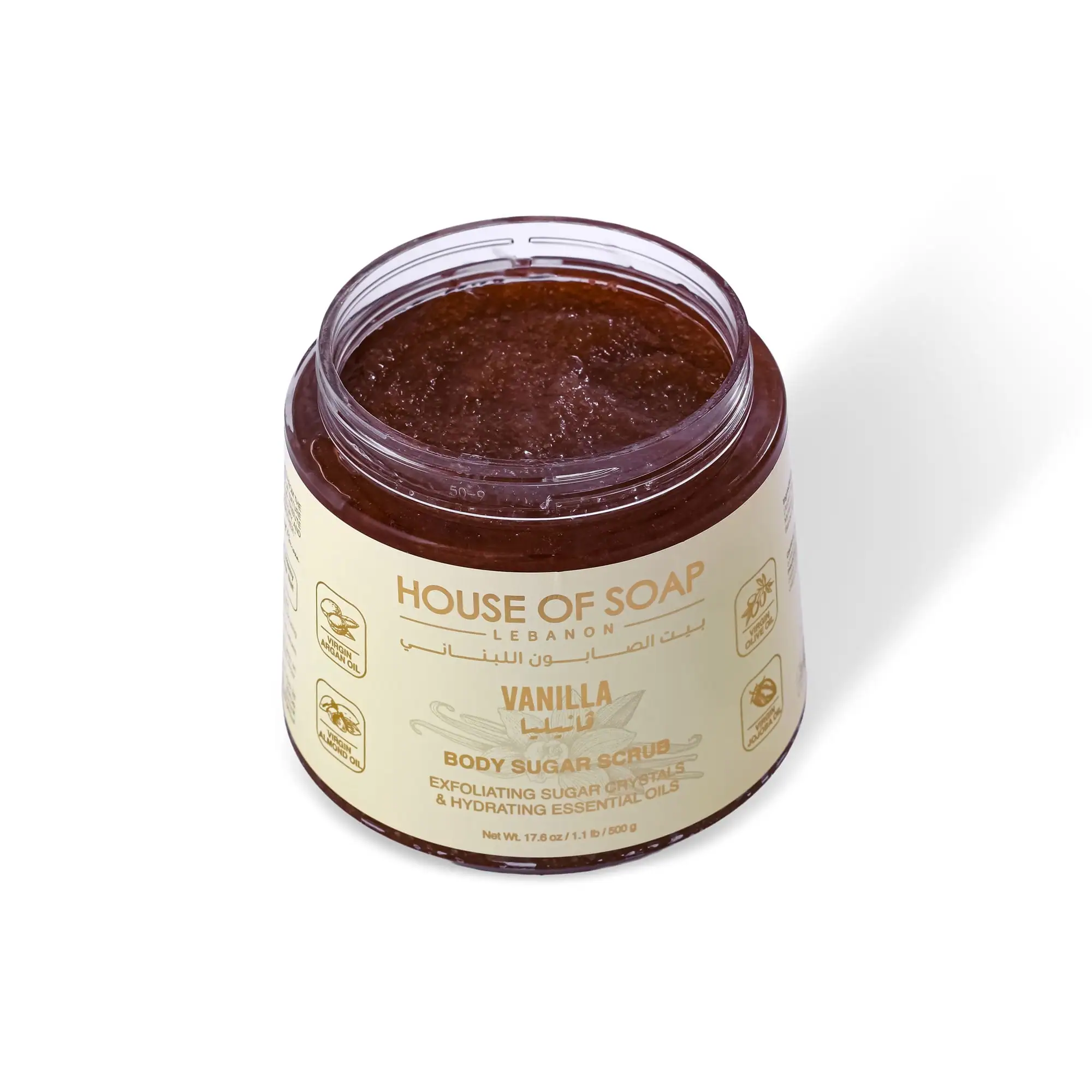 Vanilla Body Sugar Scrub 500g - Image 2