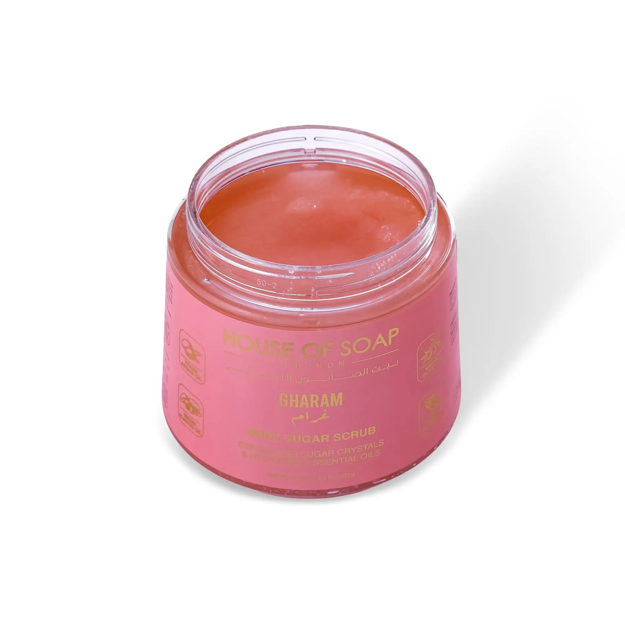 Gharam Body Sugar Scrub 500g - Image 2