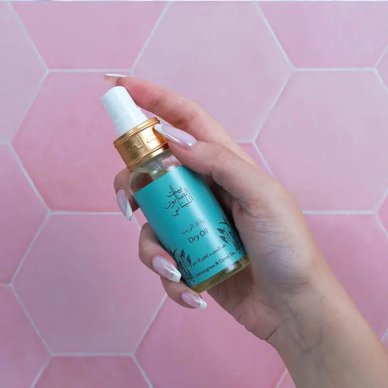 Lemongrass & Green Tea Scented Dry Oil 80ml