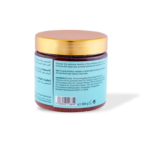 Rose Taif Body Sugar Scrub 500g