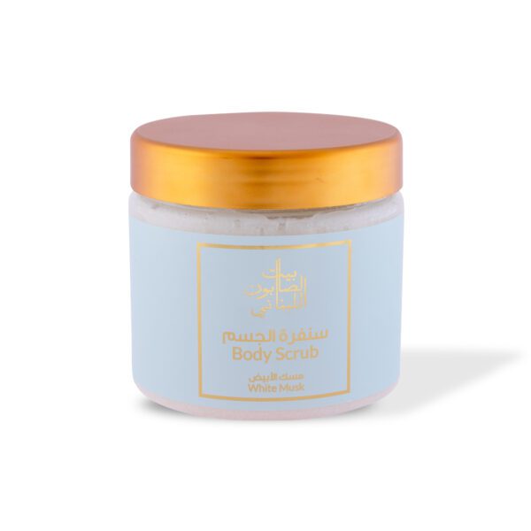 Naturally luxurious, fragrant and handmade skincare White Musk Body Sugar Scrub by House of Soap