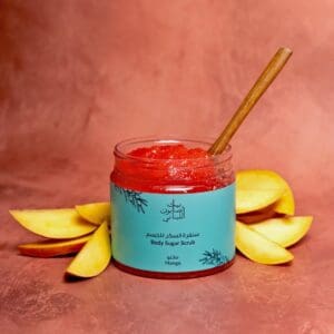 Naturally luxurious, fragrant and handmade skincare Mango Body Sugar Scrub by House of Soap