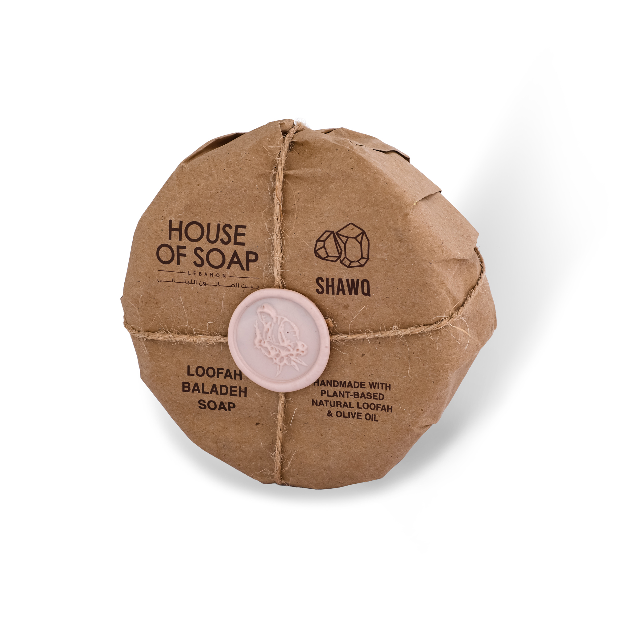 Shawq Loofah Baladi Soap 300g